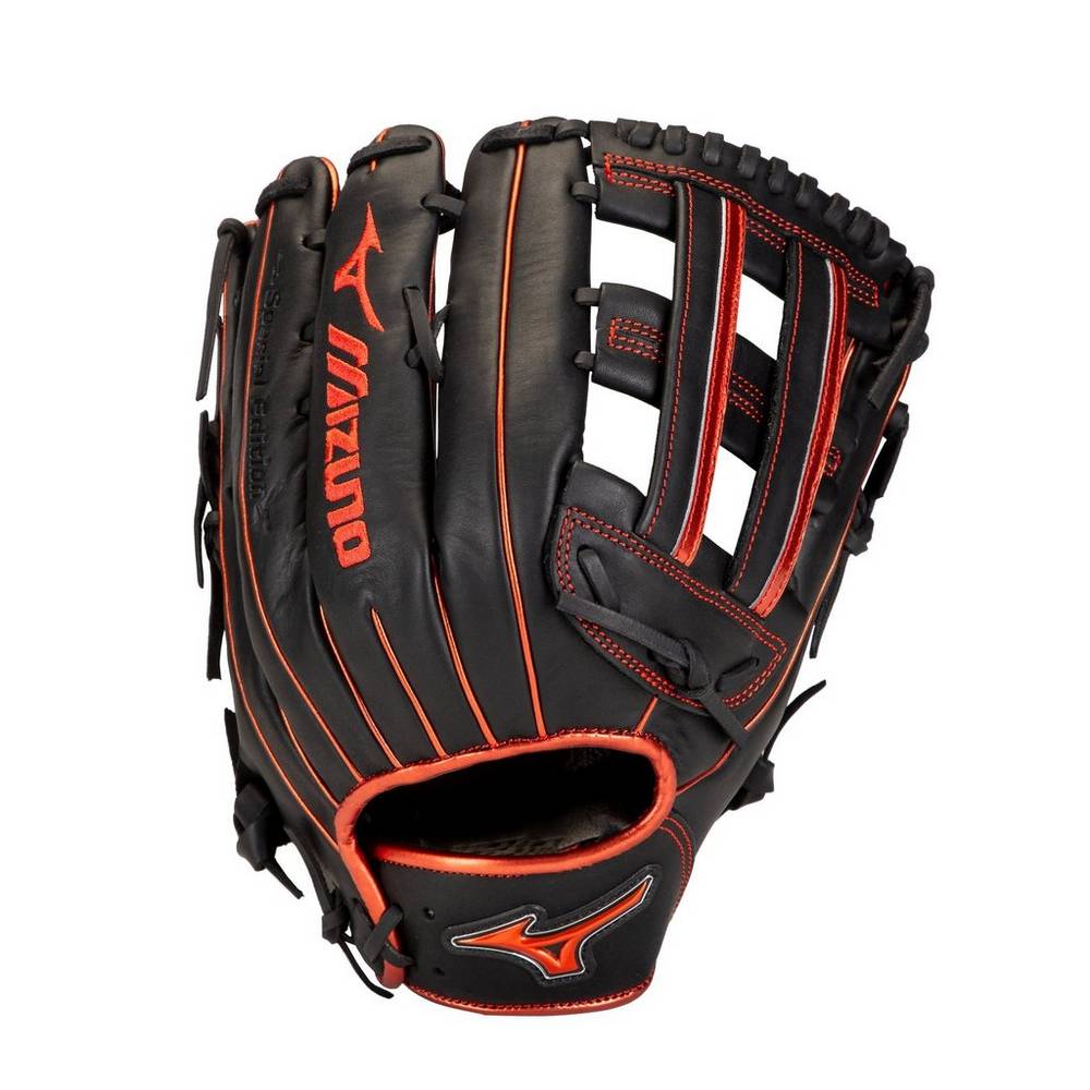 Mizuno MVP Prime SE Slowpitch 13" Férfi Kesztyű Fekete/Piros KTR095637